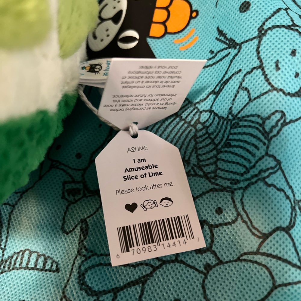Jellycat Amuseables Slice of Lime - Picture 2 of 7